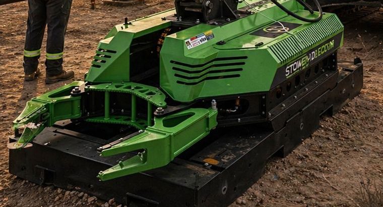 Close-up of the Stowen Decommissioning cutting and lifting tool jaws